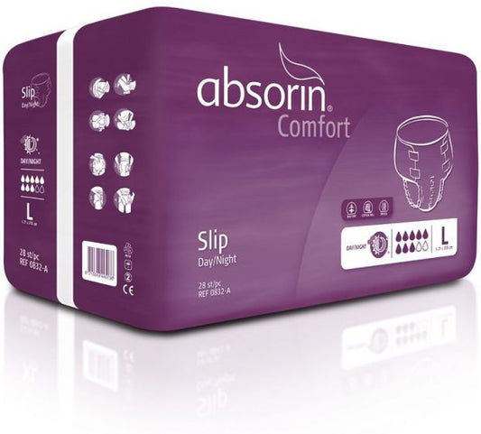 Absorin Comfort Slips (Day/Night) - Large